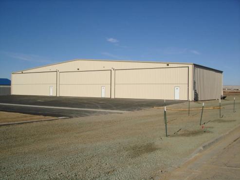 aviation storage building