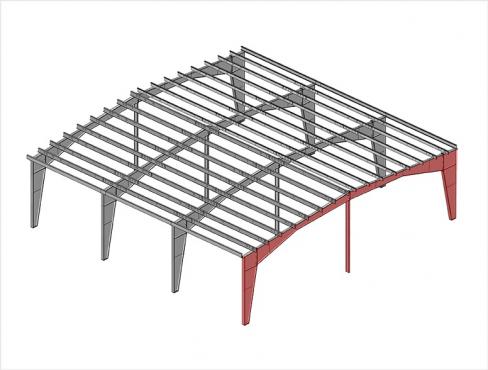 multi span metal building frame options