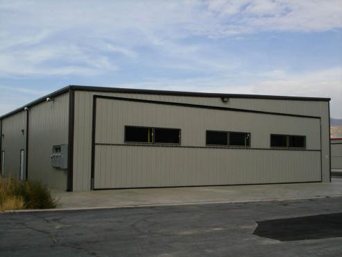 lean to aviation building