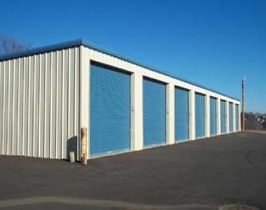 large door metal storage building kit