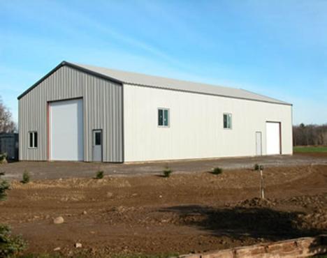 long bag metal shop building