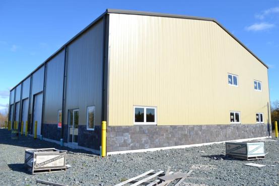 multi bay metal warehouse building