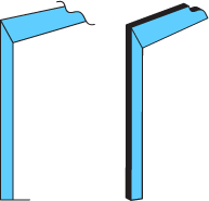 strait metal frame option for steel buildings